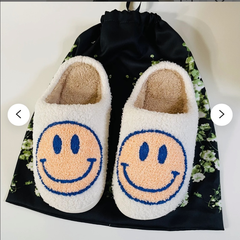Smiley Face Slippers